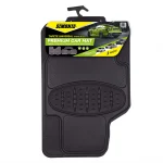 TAPETE PVC SIMONIZ FULL EQUIPO UNIVERSAL 3 PIEZAS NEGRAS - NEGRO