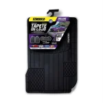 TAPETE UNIVERSAL PVC DE LUJO SIMONIZ HIGHLINE 3 PZ - NEGRO